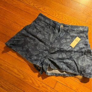 Anthropologie Pilcro Floral Flowy Shorts NWT